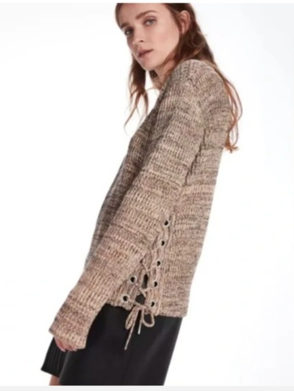 Scotch & Soda - Maison Scotch Lattice Side Knit Sweater